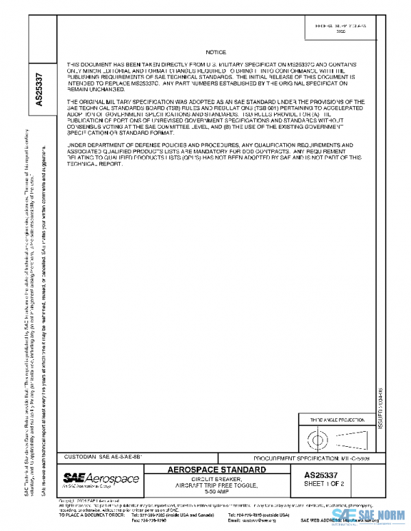 SAE AS25337 PDF
