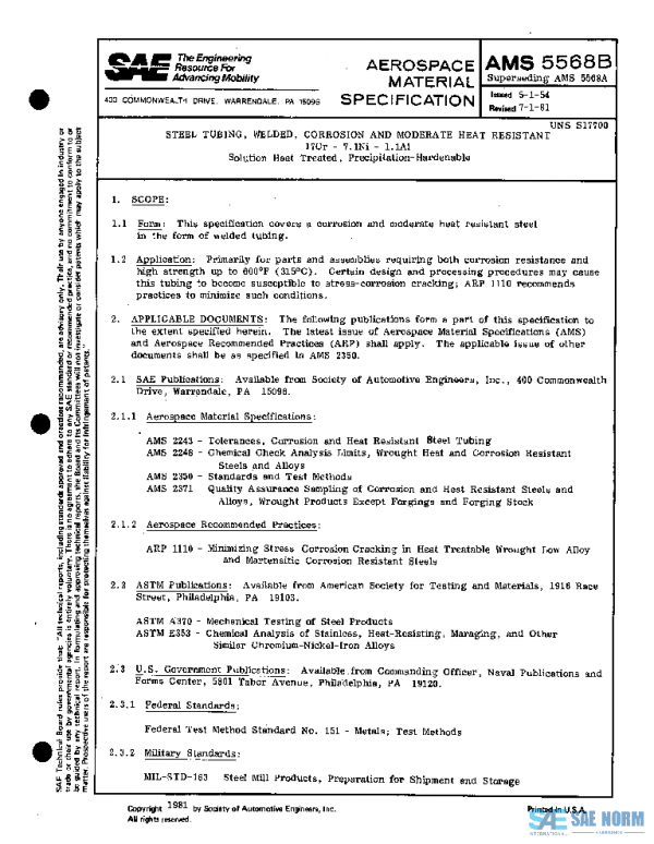 SAE AMS5568B PDF