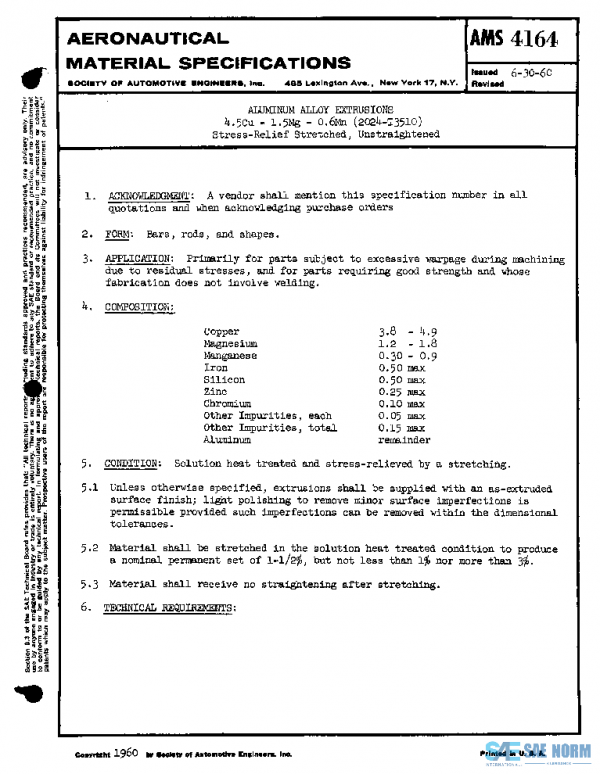 SAE AMS4164 PDF