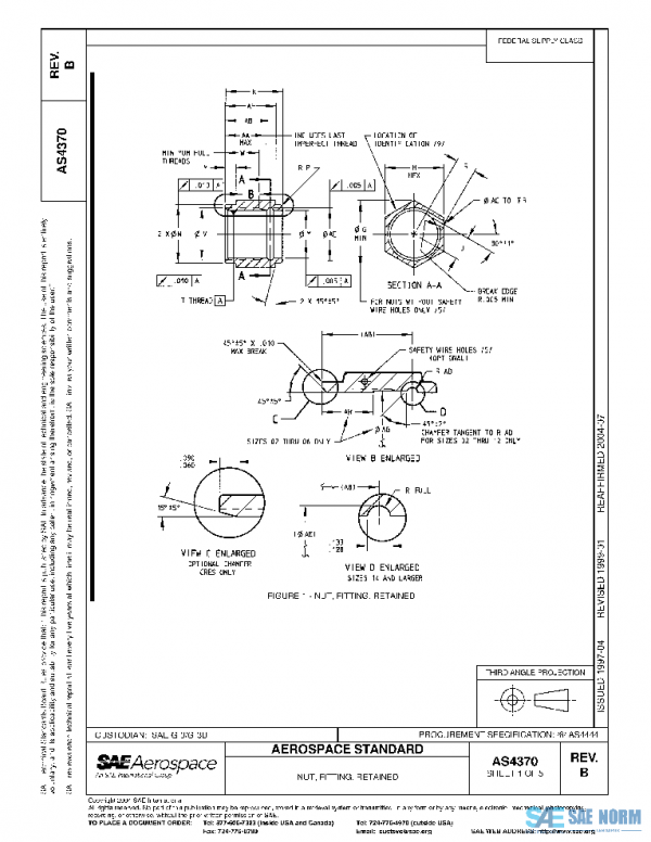 SAE AS4370B PDF SAE AS4370B PDF