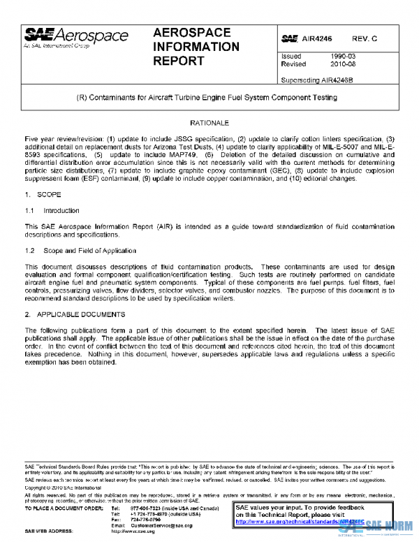 SAE AIR4246C PDF