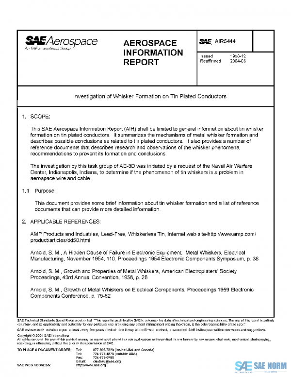 SAE AIR5444 PDF