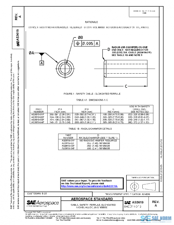 SAE AS3619A PDF