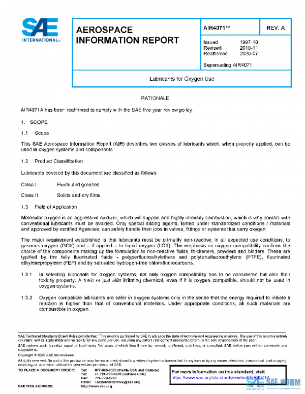 SAE AIR4071A PDF
