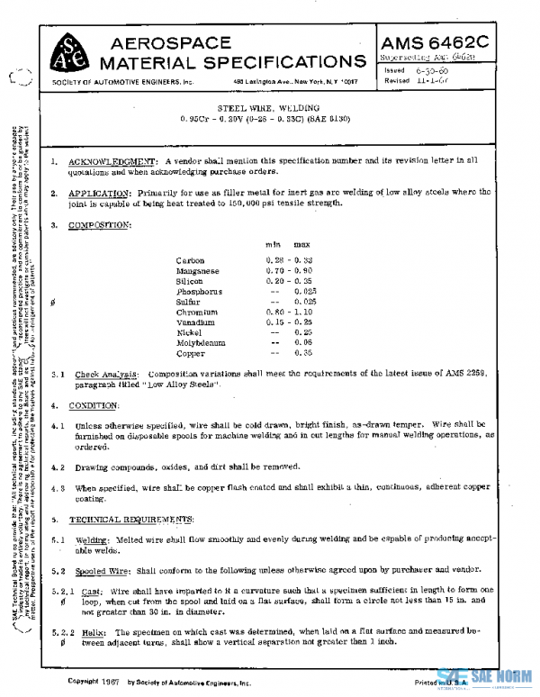 SAE AMS6462C PDF
