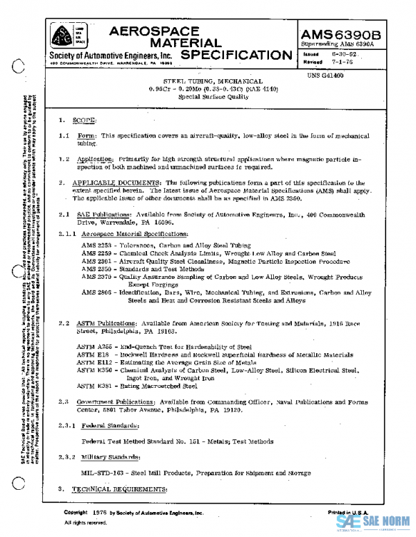 SAE AMS6390B PDF