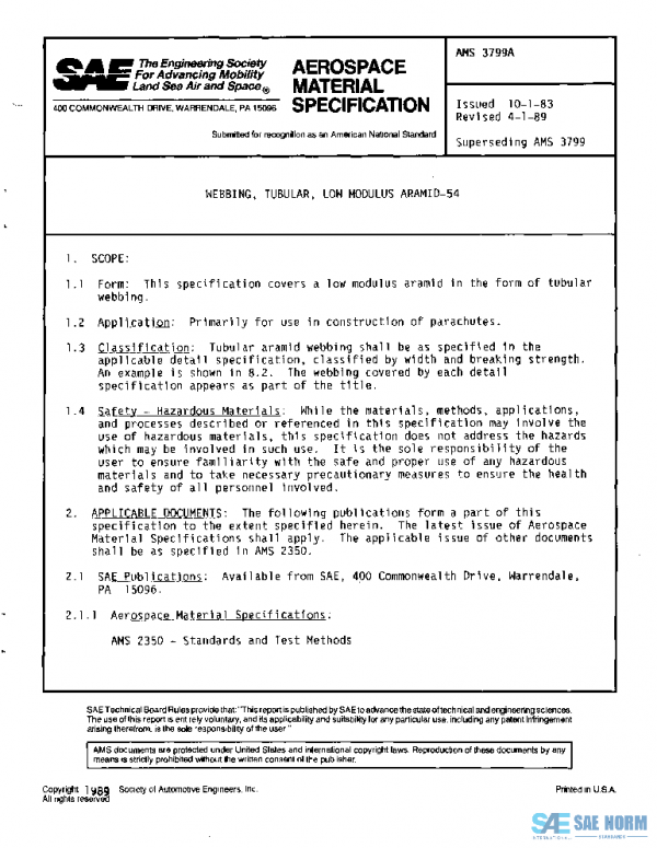 SAE AMS3799A PDF