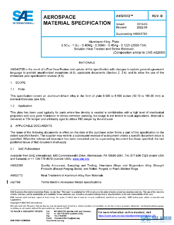 SAE AMS4372B PDF
