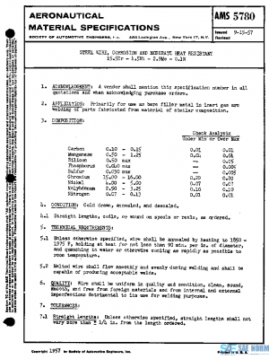 SAE AMS5780 PDF