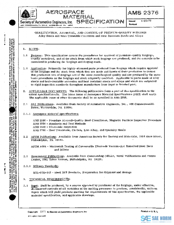 SAE AMS2376 PDF