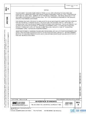 SAE AS21909A PDF