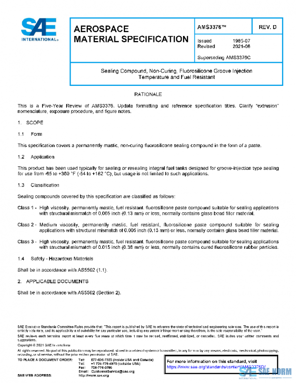 SAE AMS3376D PDF