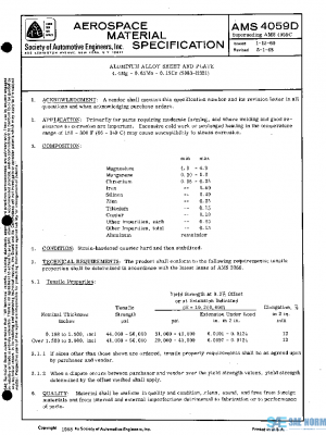 SAE AMS4059D PDF