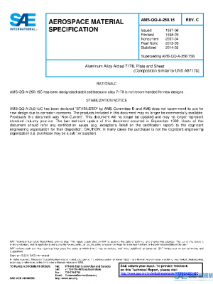 SAE AMSQQA250/15C PDF