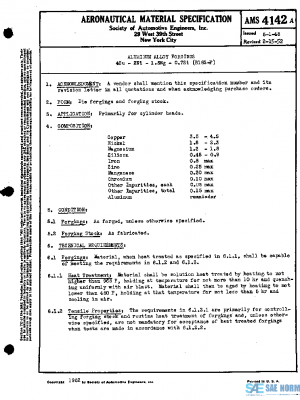 SAE AMS4142A PDF