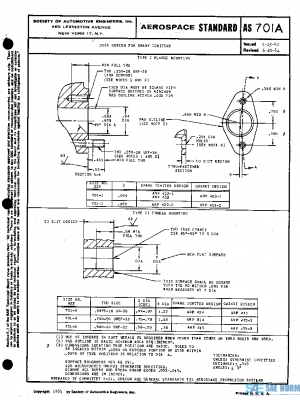 SAE AS701A PDF