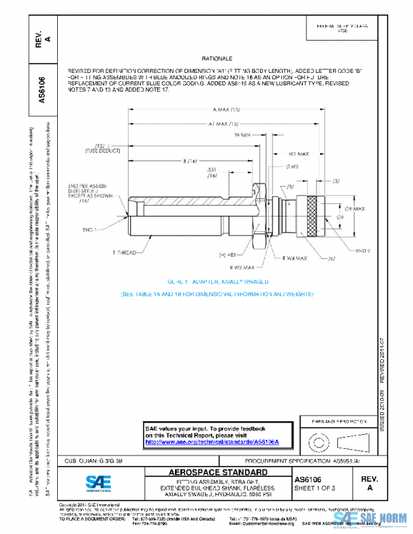 SAE AS6106A PDF SAE AS6106A PDF