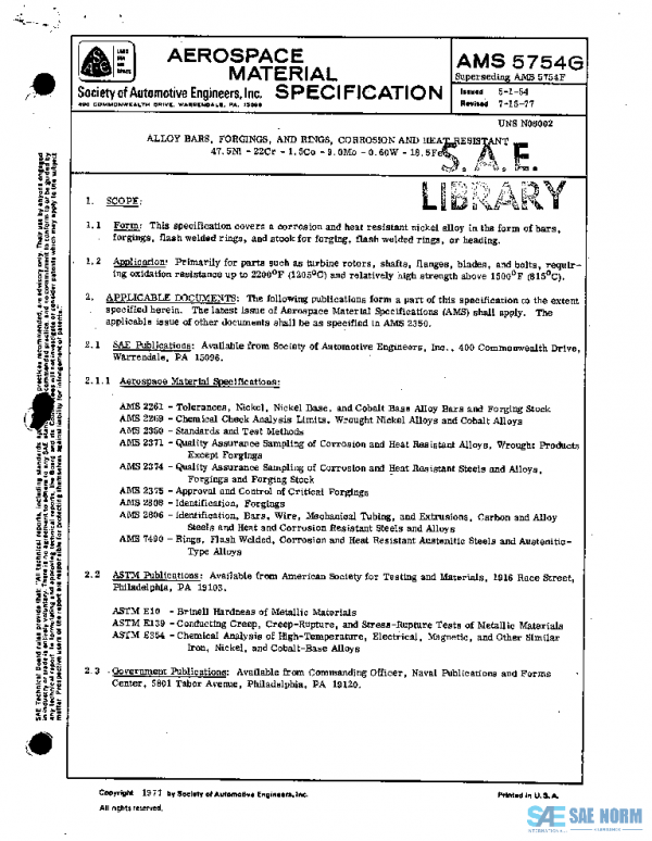 SAE AMS5754G PDF