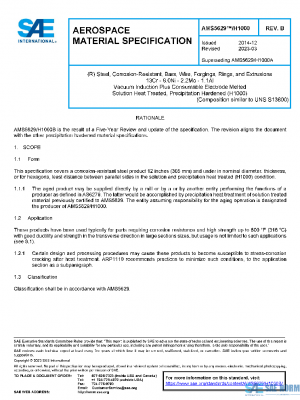 SAE AMS5629/H1000B PDF