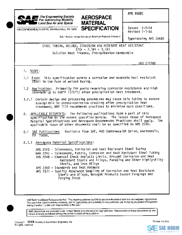 SAE AMS5568C PDF