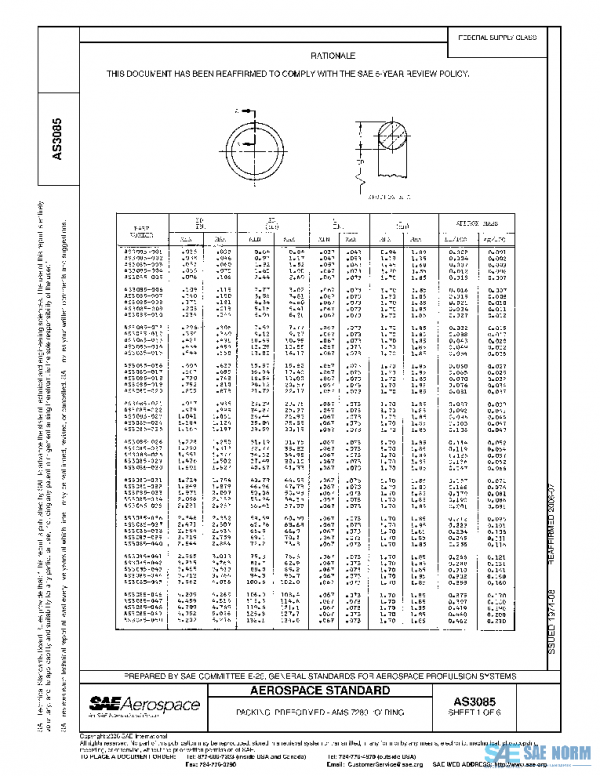 SAE AS3085 PDF