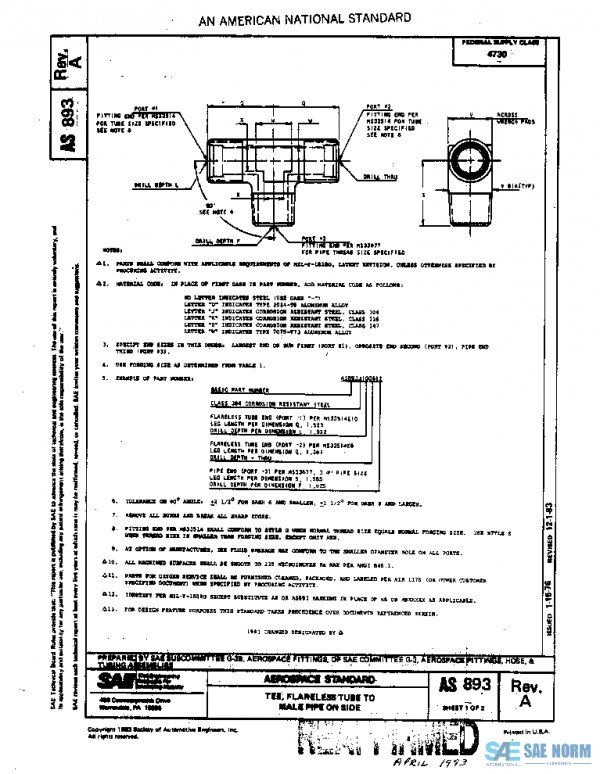 SAE AS893A PDF