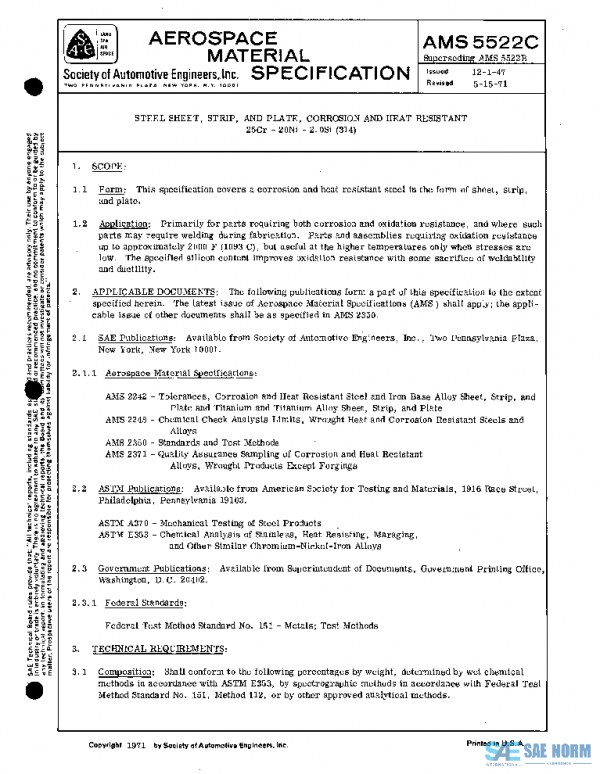 SAE AMS5522C PDF