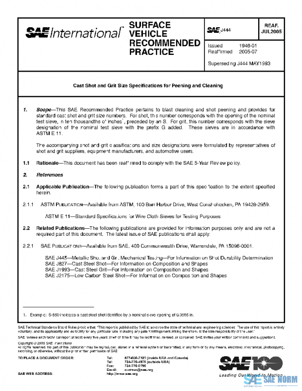 SAE J444_200507 PDF SAE J444_200507 PDF