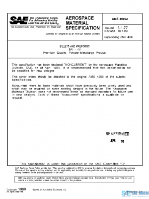SAE AMS4996A PDF