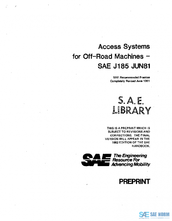 SAE J185_198106 PDF
