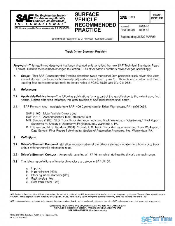 SAE J1522_199812 PDF