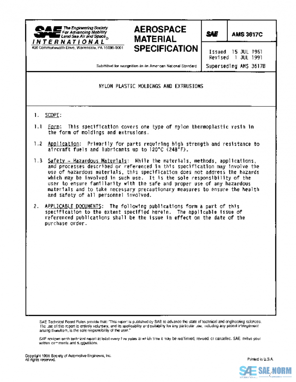 SAE AMS3617C PDF