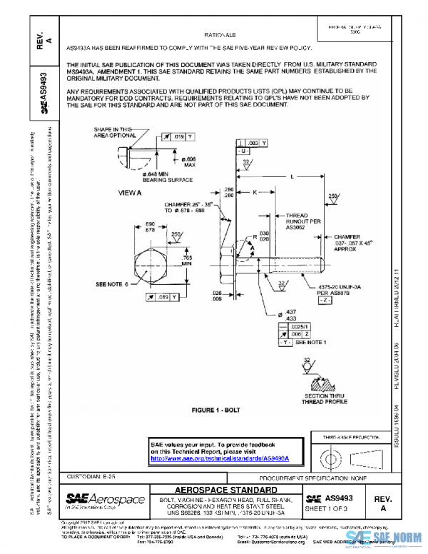 SAE AS9493A PDF