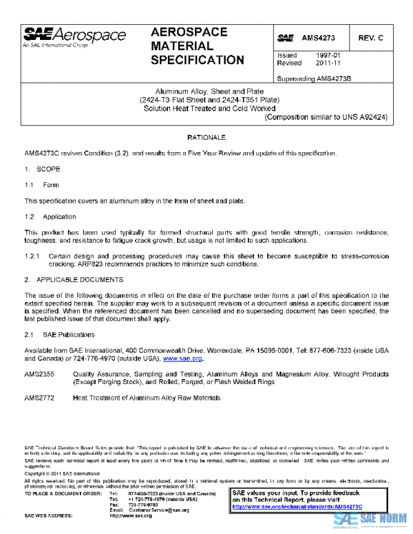SAE AMS4273C PDF