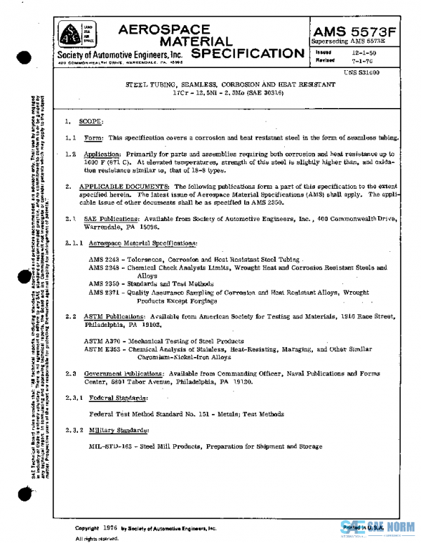SAE AMS5573F PDF