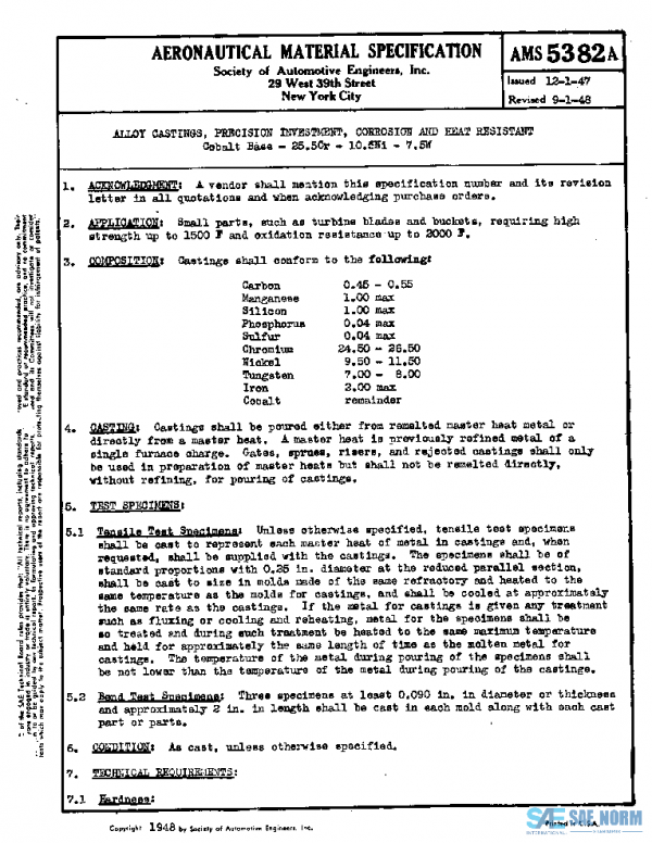 SAE AMS5382A PDF SAE AMS5382A PDF