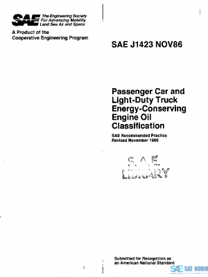 SAE J1423_198611 PDF