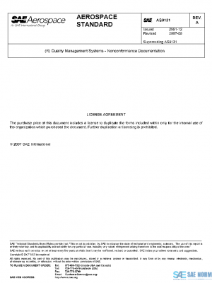 SAE AS9131A PDF