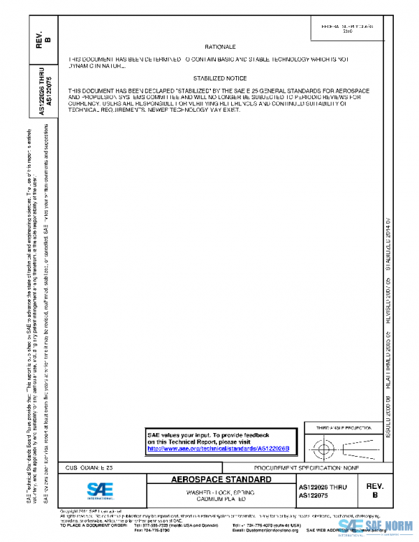 SAE AS122026B PDF SAE AS122026B PDF