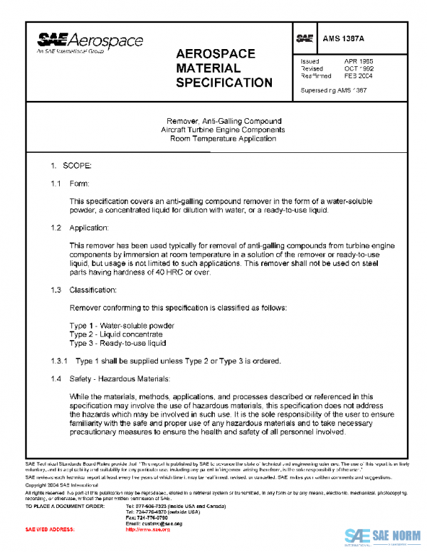 SAE AMS1387A PDF