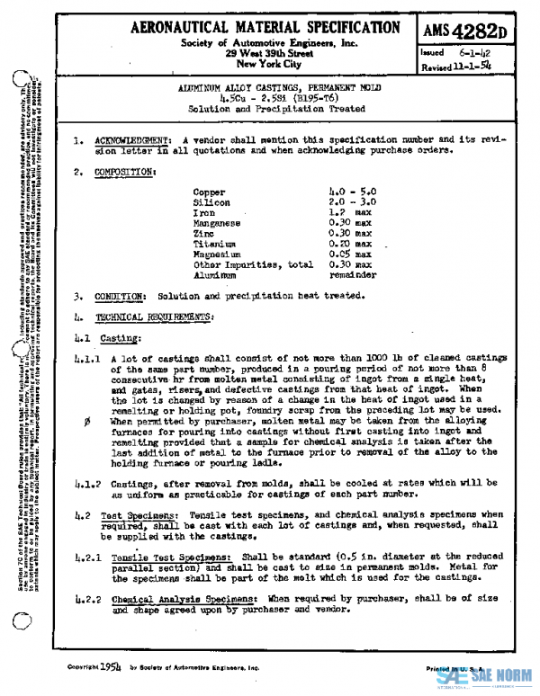 SAE AMS4282D PDF SAE AMS4282D PDF