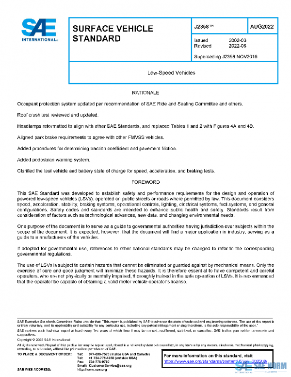 SAE J2358_202208 PDF