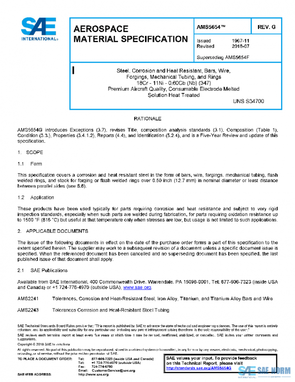 SAE AMS5654G PDF