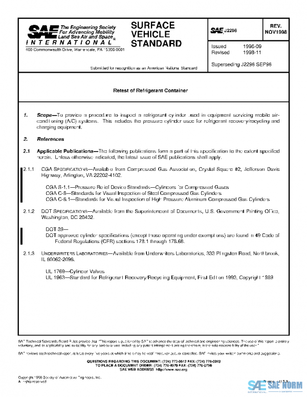 SAE J2296_199811 PDF