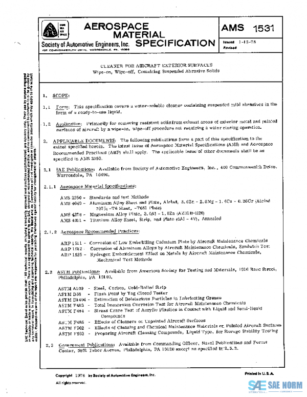 SAE AMS1531 PDF