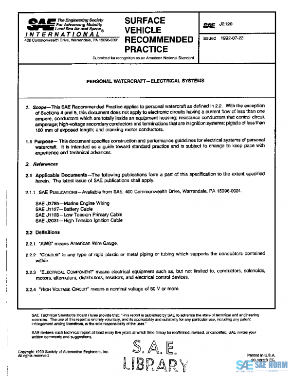 SAE J2120_199207 PDF