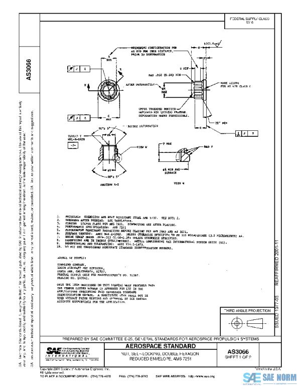 SAE AS3066 PDF SAE AS3066 PDF