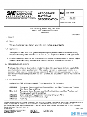SAE AMS4909F PDF