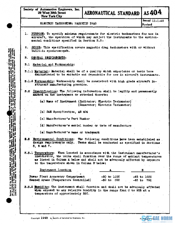 SAE AS404 PDF