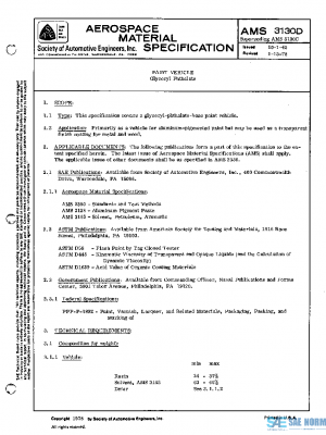 SAE AMS3130D PDF